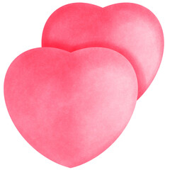 pink two  heart