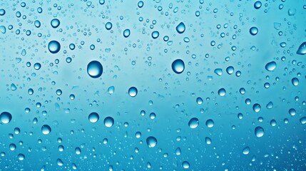 Water drops texture background, blue design