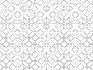 Vector sketch illustration of traditional ethnic abstract bagroung pattern design in Java