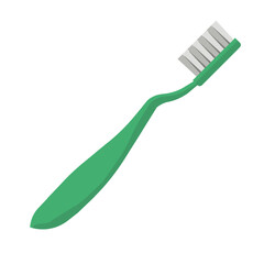 Toothbrush line icon. Tooth, morning, bath, tube, paste, caries, gums, sink, bathroom, hygiene. Vector icon for business and advertising