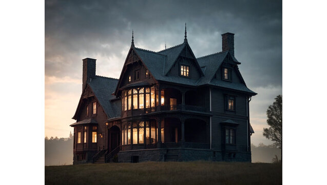 mysterious house