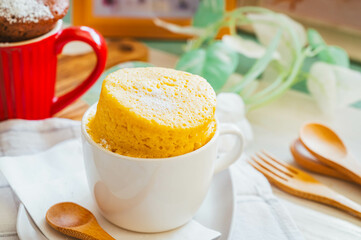 マグカップケーキ　プレーン