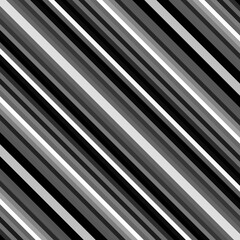 Black and white stripe abstract background. Motion lines effect. Grayscale fiber texture backdrop and banner. Monochrome gradient pattern and textured wallpaper.