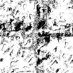 Obraz premium Rustic grunge texture with grain and stains. Abstract noise background. PNG graphic illustration with transparent background.