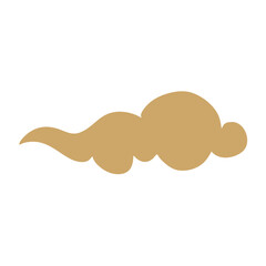 Japanese cloud shape 