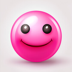 smiley pink emoticon smile