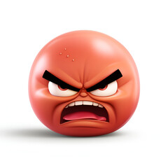 angry emotiovon face