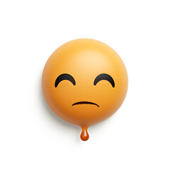 3d smiley face emoticon