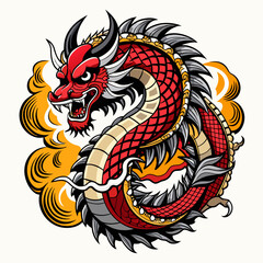 japanese tattoo,dragon tattoo,japanese dragon