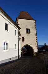Fototapeta na wymiar Hagenbachturm auf dem Münsterberg in Breisach