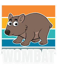 Vintage Retro WombatVintage Retro Wombat Svg Design
These file sets can be used for a wide variety of items: t-shirt design, coffee mug design, stickers,
custom tumblers, custom hats, printables, prin