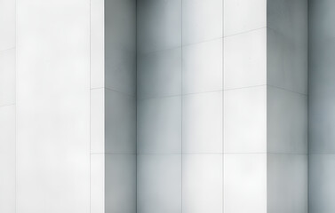 Clean and simple gray concrete wall background. Generative AI