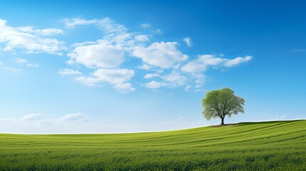 Field landscape during day time