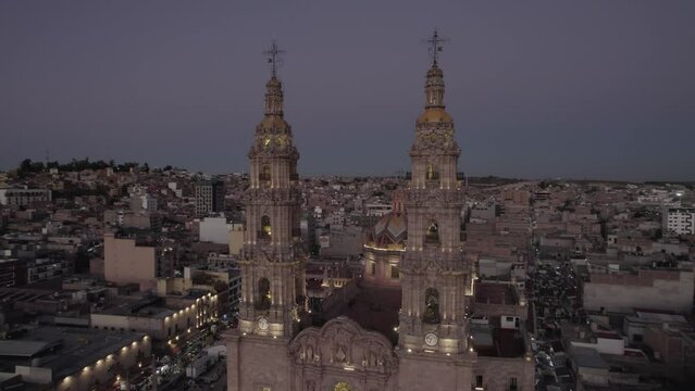 Torres de la Catedral de San Juan de los Lagos Jalisco
