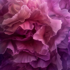 macro shot of flower petals in a purple pink tone 