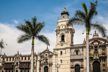 Katedra św. Jana Ewangelisty w Limie - obrazy, fototapety, plakaty