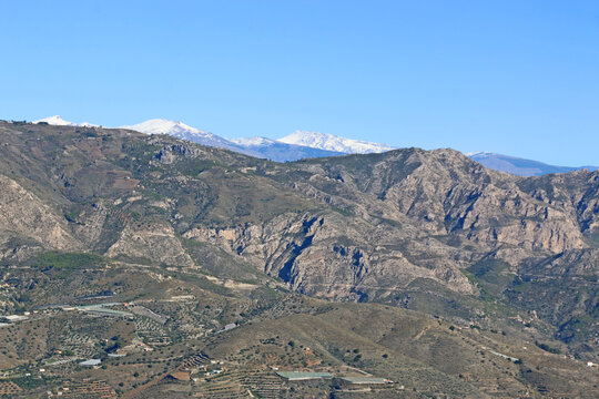 Sierra Nevada and Coastal mountains of Andalucia, Spain