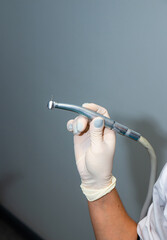 Fototapeta na wymiar Orthodontic professional equipment. Teeth repairing technologies.