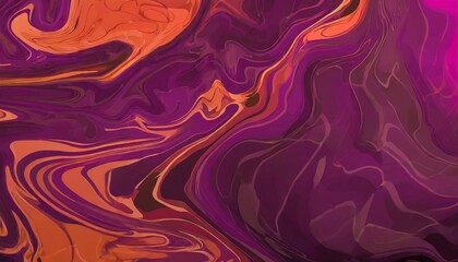purple liquid marble painting background vibrant abstract contemporary art backdrop design swirl paint background red and orange fluid color template for poster banner leaflet or catalog - obrazy, fototapety, plakaty