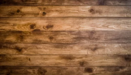 Schilderijen op glas nature brown wood texture background board seamless wall and old panel wood grain wallpaper wooden pattern natural rustic resource design © Slainie