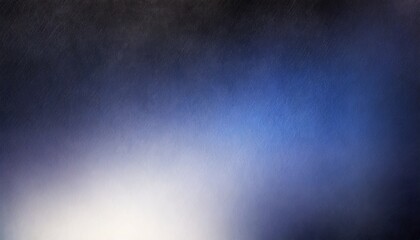white blue black blurred abstract gradient on dark grainy background glowing light large banner size