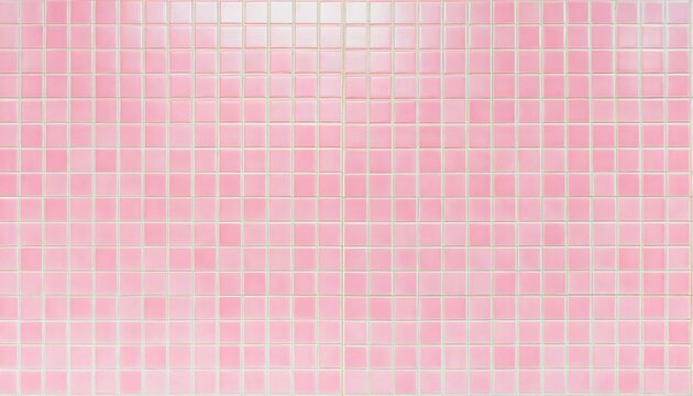 pink tile wall chequered background bathroom floor texture ceramic wall and floor tiles mosaic background in bathroom and kitchen clean pool design pattern geometric with grid wallpaper decoration