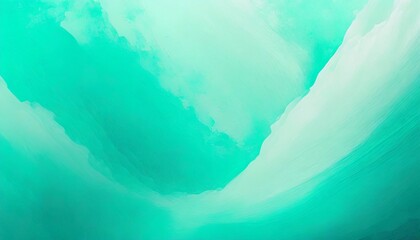 an imaginative fusion of mint green and seafoam blue abstract shape 