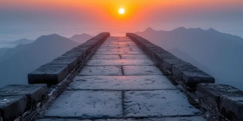 Foto op Plexiglas The Great Wall shot © piai