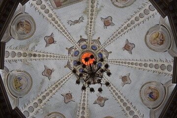 the interior of the cathedral of palace san jose entre rios Argentina