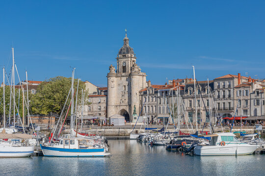Porte de la Grosse-Horloge, Vieux-Port de La Rochelle