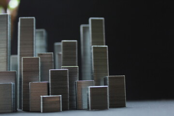 city made of staples