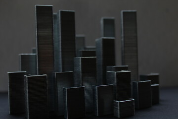 city made of staples