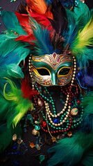 venetian carnival mask