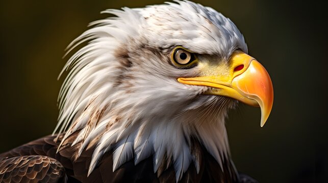 A Bald Eagle portrait, wildlife photography