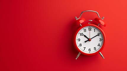 Generative AI image of A red and white social post with a clock that is ticking to kickstart your...