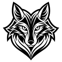 Fototapeta premium fox logo