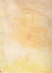 Abstract watercolor background texture with dark yellow