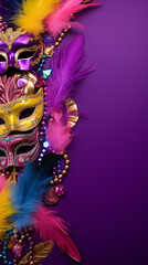 carnival mask background