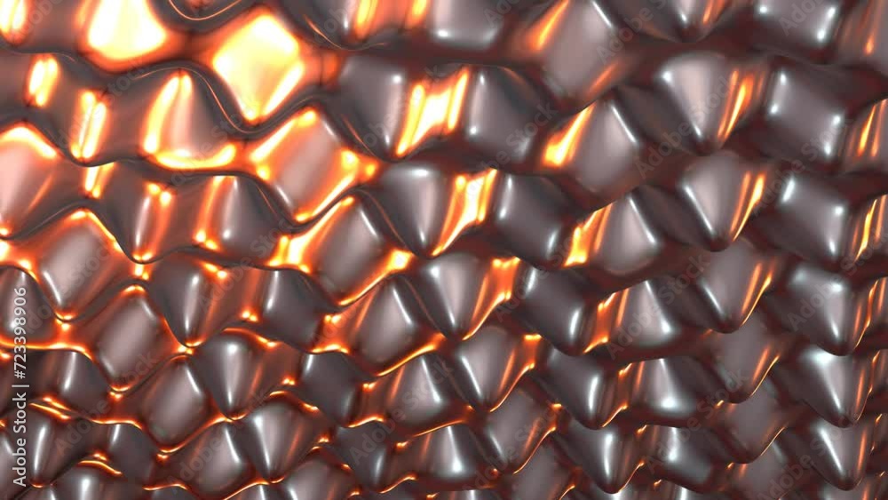 Poster glowing pattern animation for background and texture concept