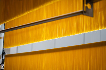 spaghetti pasta production - food factory