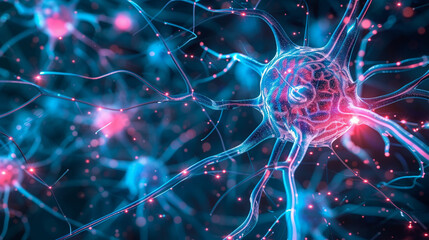 adhd brain, neuron connection visualization