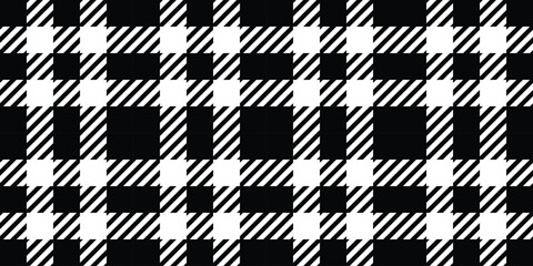 Seamless plaid pattern, squares with stripes.Vector illustration.