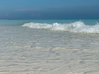 Vague sur la mer