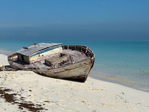 Bateau sur la plage