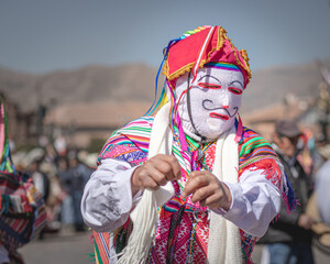 Religious dance in cusco