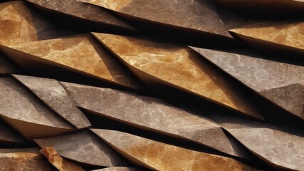 abstract stone texture flow background. complex 3D shapes.Ai generative