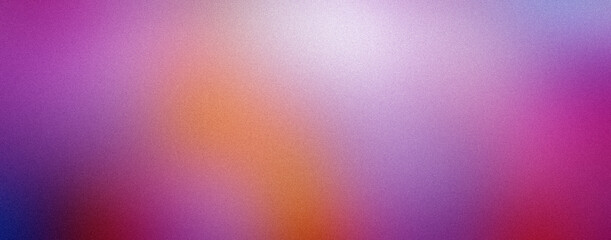 Grainy color gradient wave background, color banner poster cover abstract design, copy space	