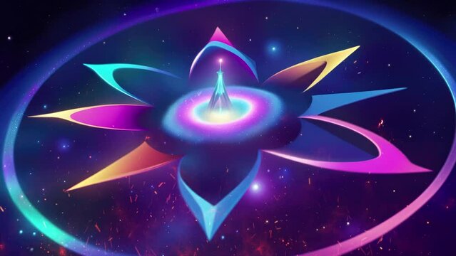 Healing therapy, etc. Universe, cosmos. Mystical surrealism conceptual abstract fantasy art, state of mind, astrological horoscope. Suitable for content illustration like religion, meditation, science