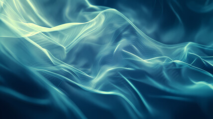 Fototapeta premium Smooth and Minimal Futuristic Digital Art Background