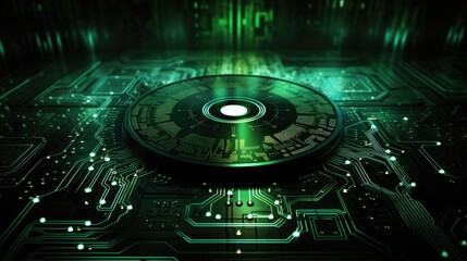 futuristic industrial digital technology art abstract digital concept futuristic digital world